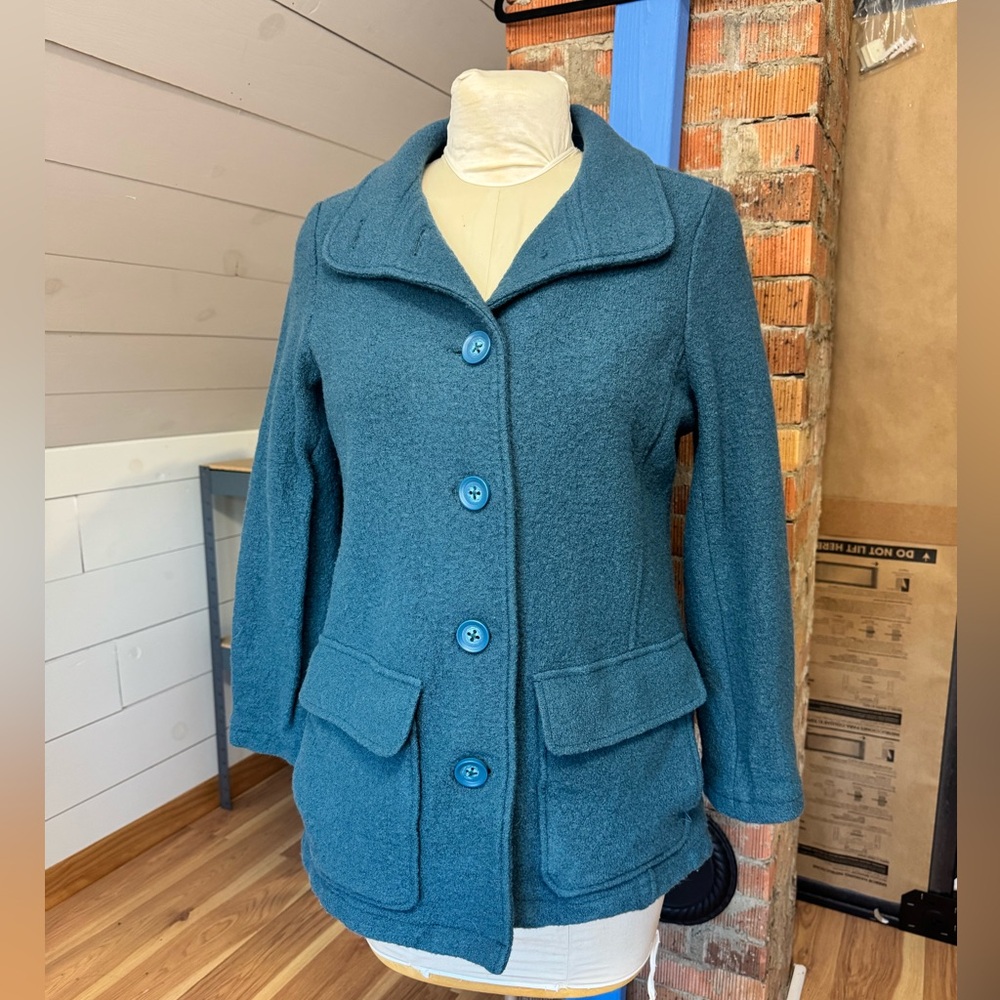 Vintage L.L Bean Boiled Wool Coat